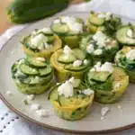 spinach zucchini feta bites Serving