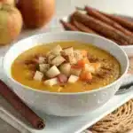 sweet potato apple soup Serving