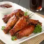 turkey wings glaze Serving