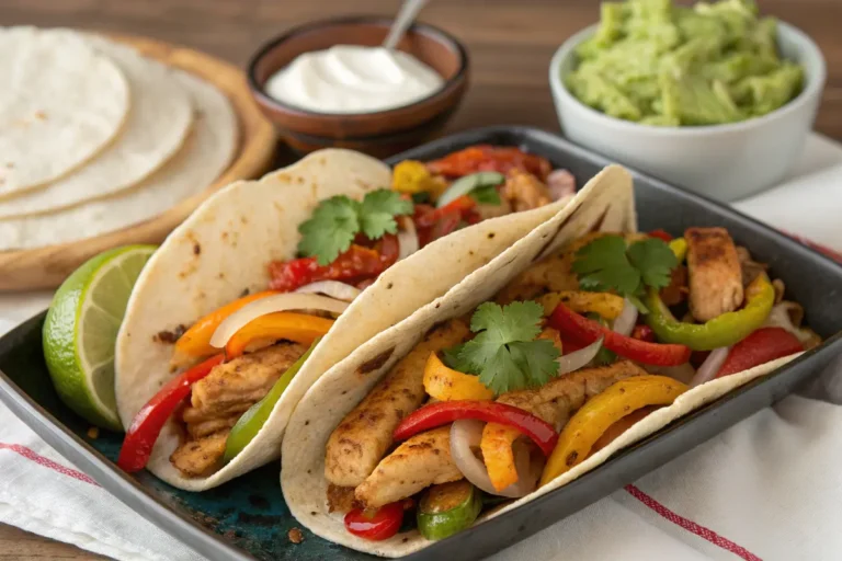 baked chicken fajitas