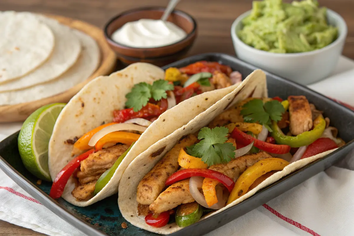 baked chicken fajitas