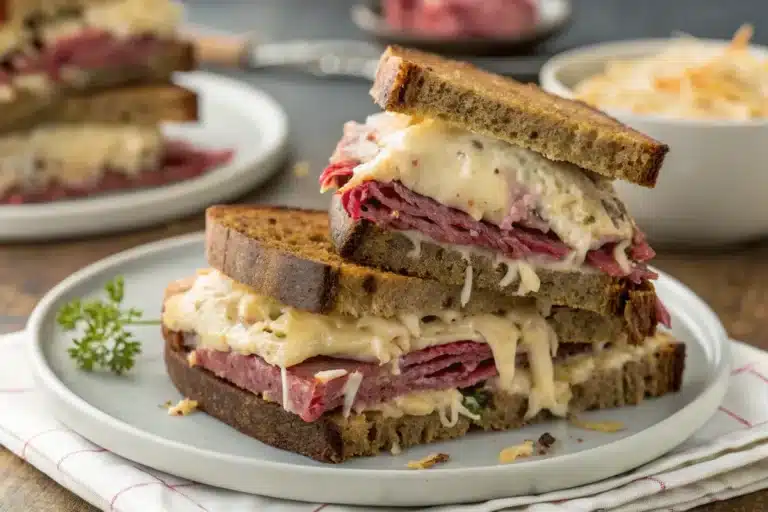 baked reuben sandwiches