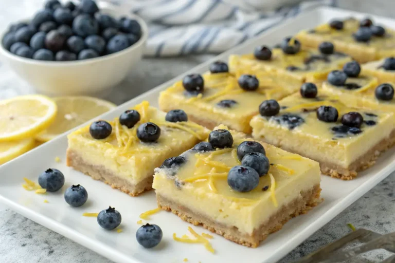 blueberry lemon bars