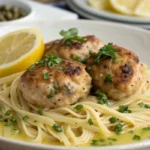 chicken piccata meatballs