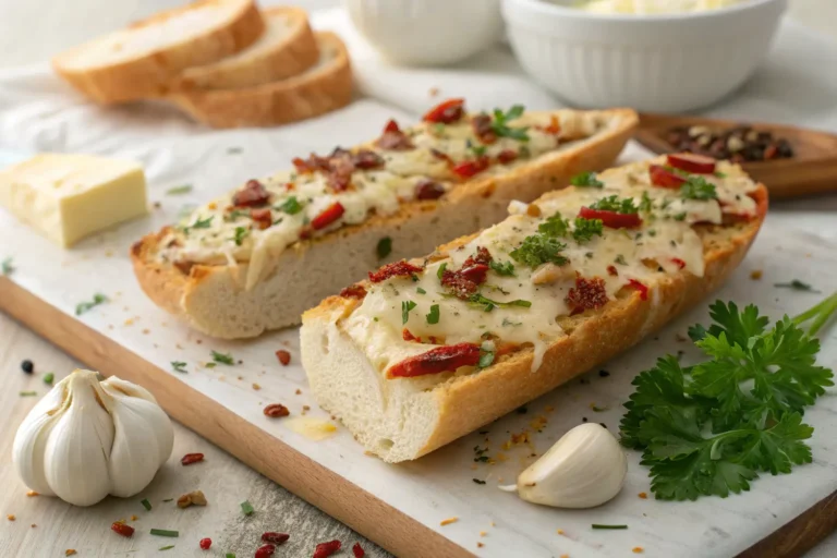 chili garlic cheese bread