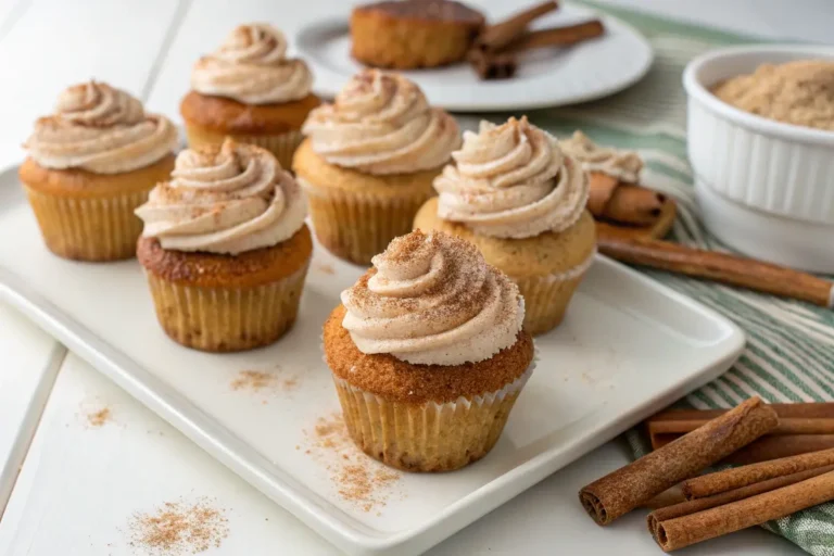 churro cupcakes