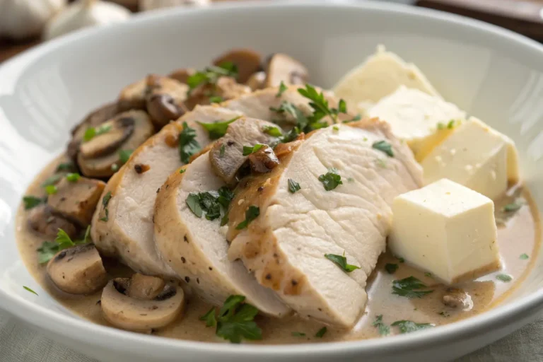 creamy mushroom chicken