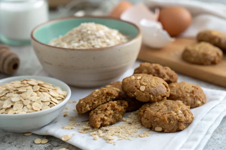 gluten free ginger oatmeal cookies