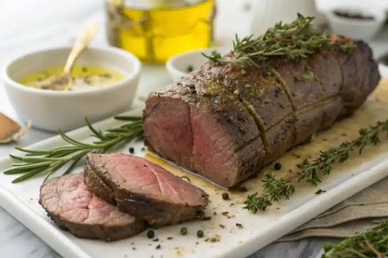 herb roasted beef tenderloin