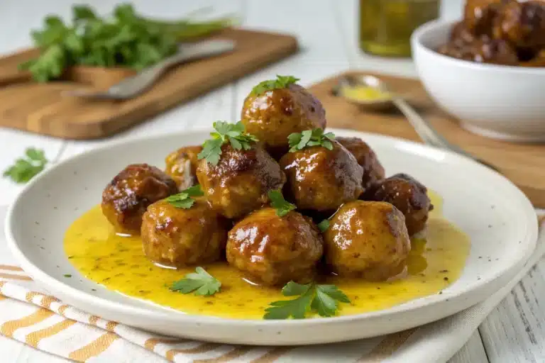 honey mustard cocktail meatballs
