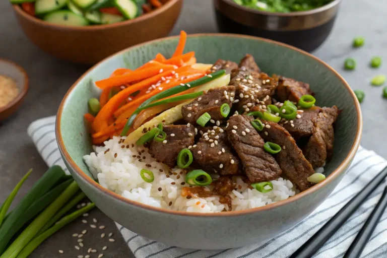 korean beef bowl