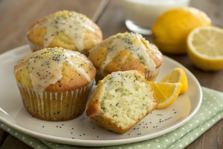 lemon poppy seed muffins