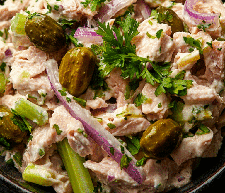 loaded tuna salad