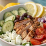 Mediterranean quinoa salad
