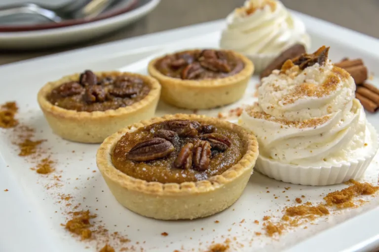 mini pecan pies