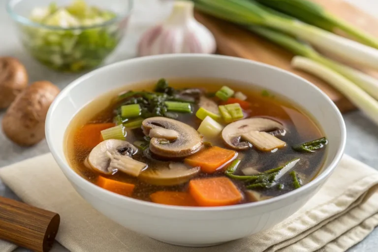 mushroom kombu vegetable broth