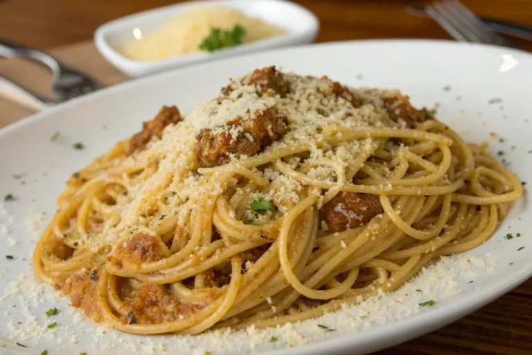 old spaghetti factory mizithra cheese browned butter spaghetti copycat