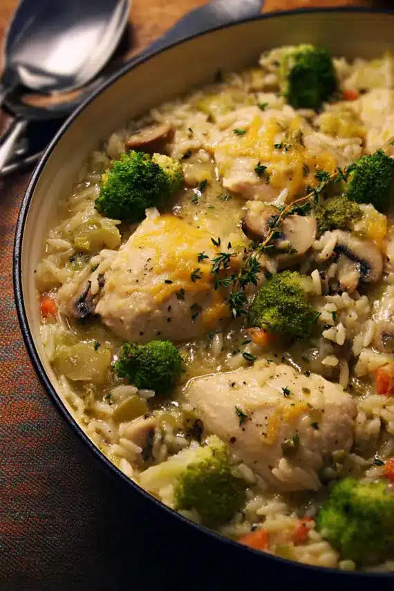 One Pan Chicken Casserole