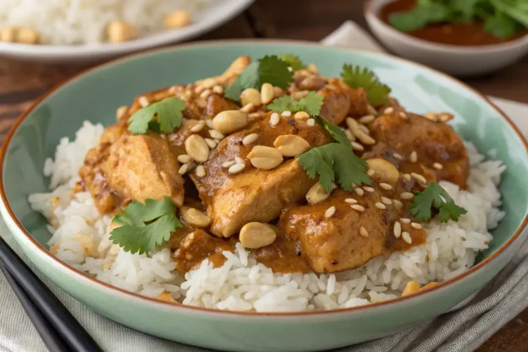 peanut chicken