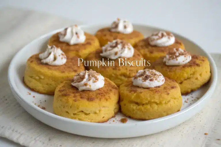 pumpkin biscuits