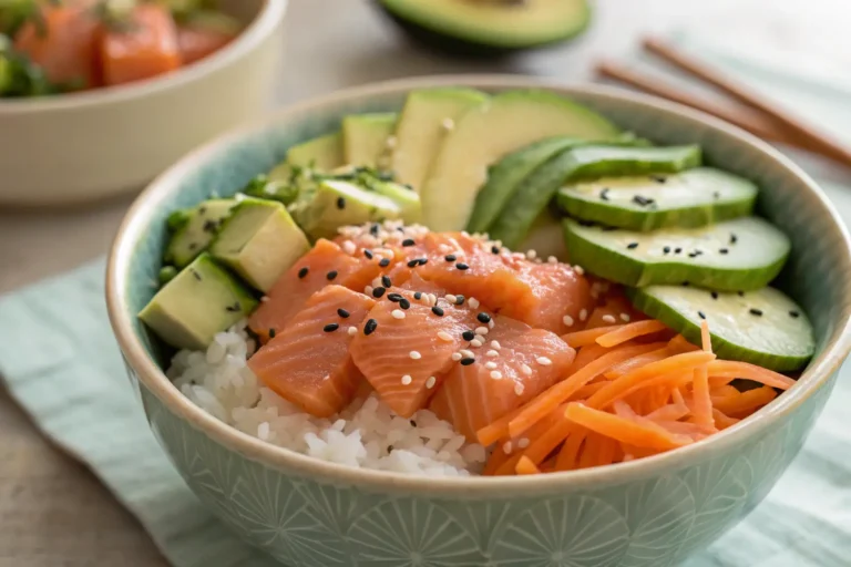 salmon bowl