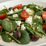 sicilian spinach salad
