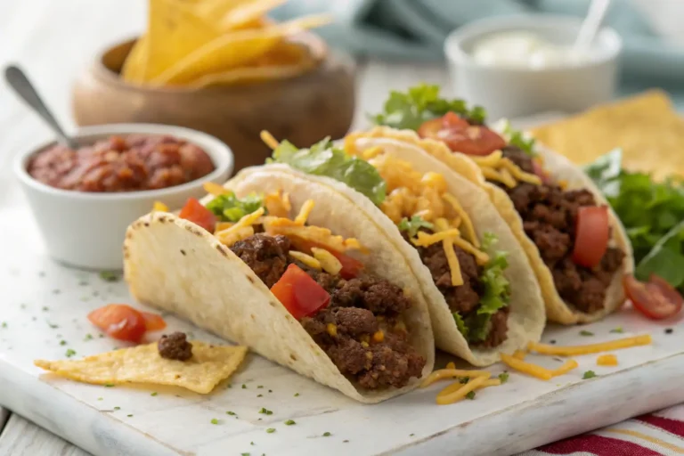 smash burger tacos