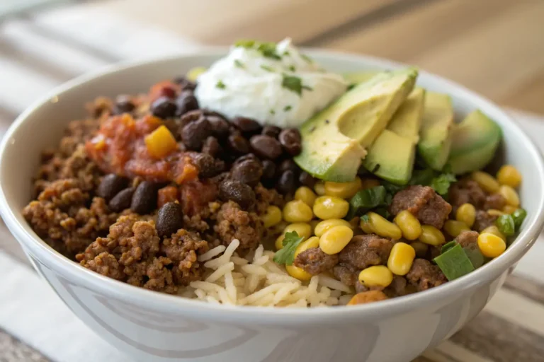 taco bowl recipe