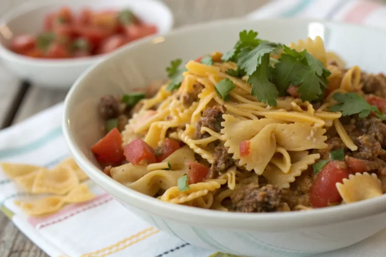 taco pasta recipe