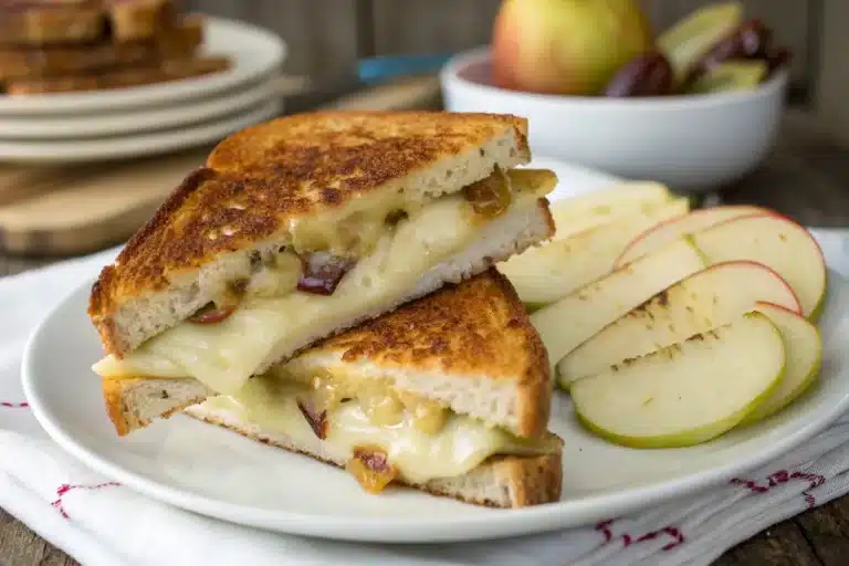 Apple Brie Grilled Cheese