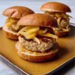 apple chicken burger