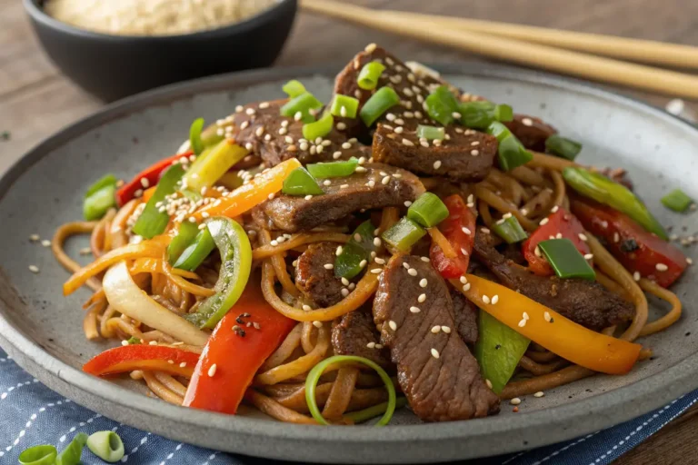 Asian BBQ Beef Stir Fry