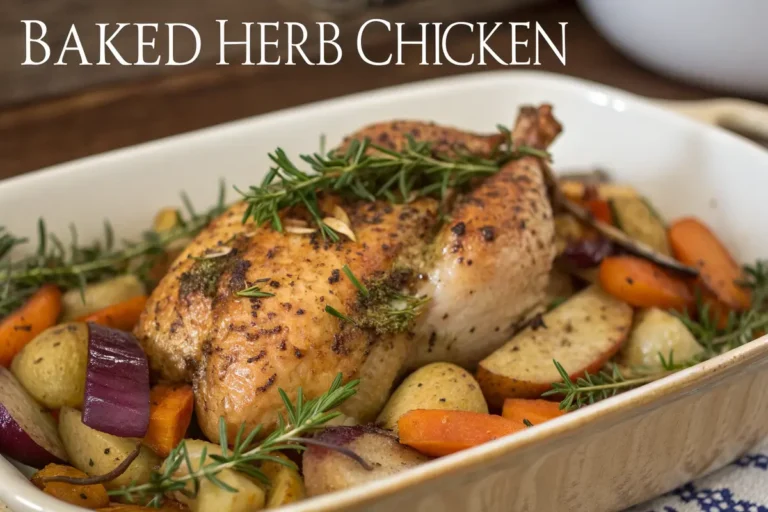 Baked Herb Chicken