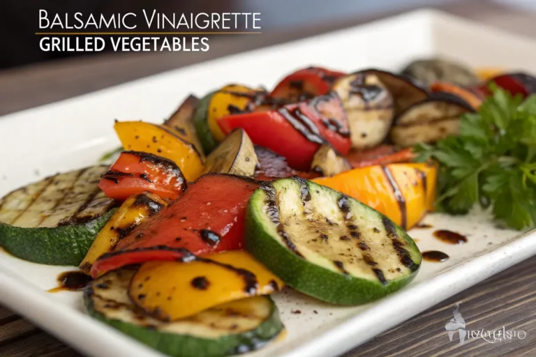balsamic vinaigrette grilled vegetables