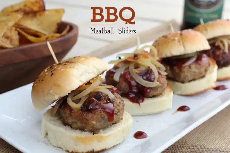 bbq meatball sliders