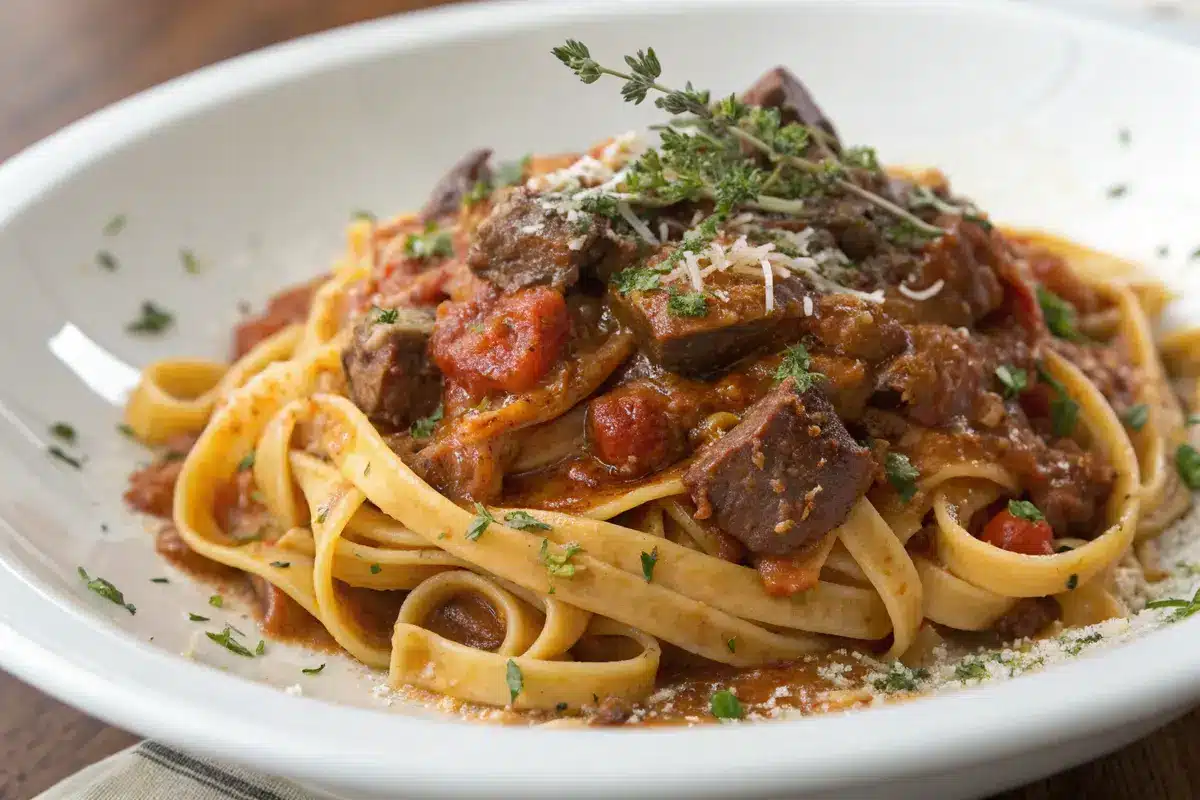 beef ragu pasta