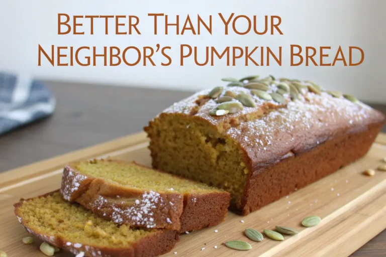 better than your neighbors pumpkin bread