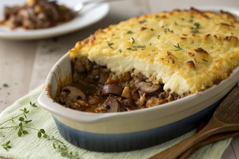 Brown Butter Mushroom Shepherd’s Pie