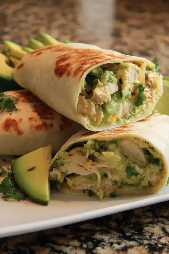 Burrito fillings and serving suggestions
