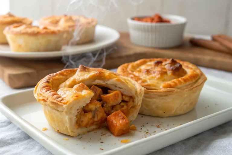 Butter Chicken Puff Pastry Pies