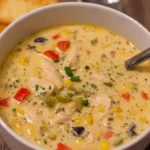 chicken pepper broth