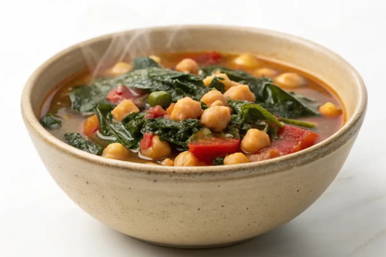 Chickpea Swiss Chard Soup