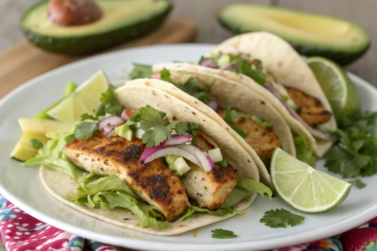 Chili Lime Fish Tacos