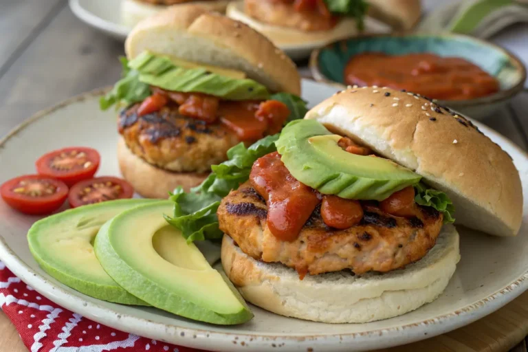 Chipotle Chicken Burgers