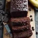 chocolate banana muffins