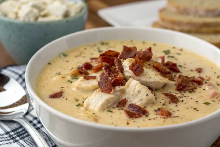 Creamy Chicken Bacon Ranch Soup