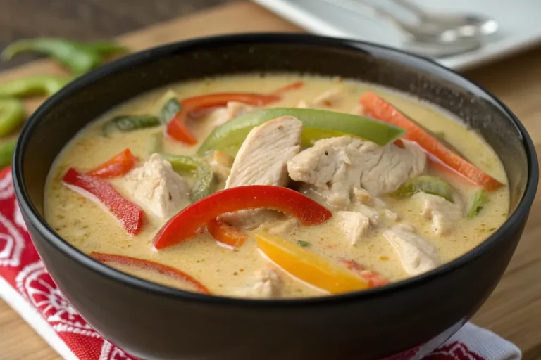 Creamy Chicken Pepper Soup