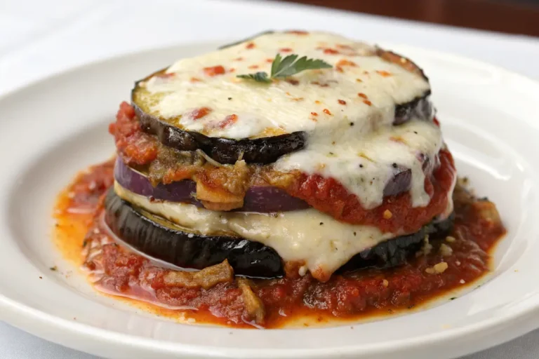 Eggplant Parmesan Bake