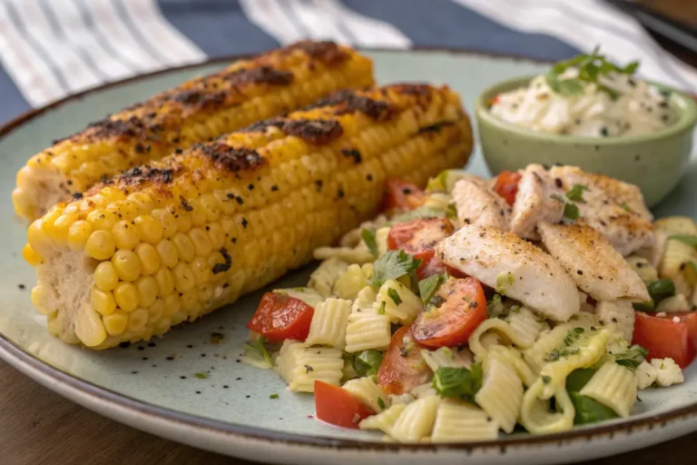 elote grilled mexican corn pasta salad chicken