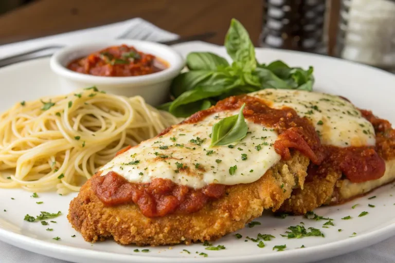 Extra Crispy Chicken Parmesan